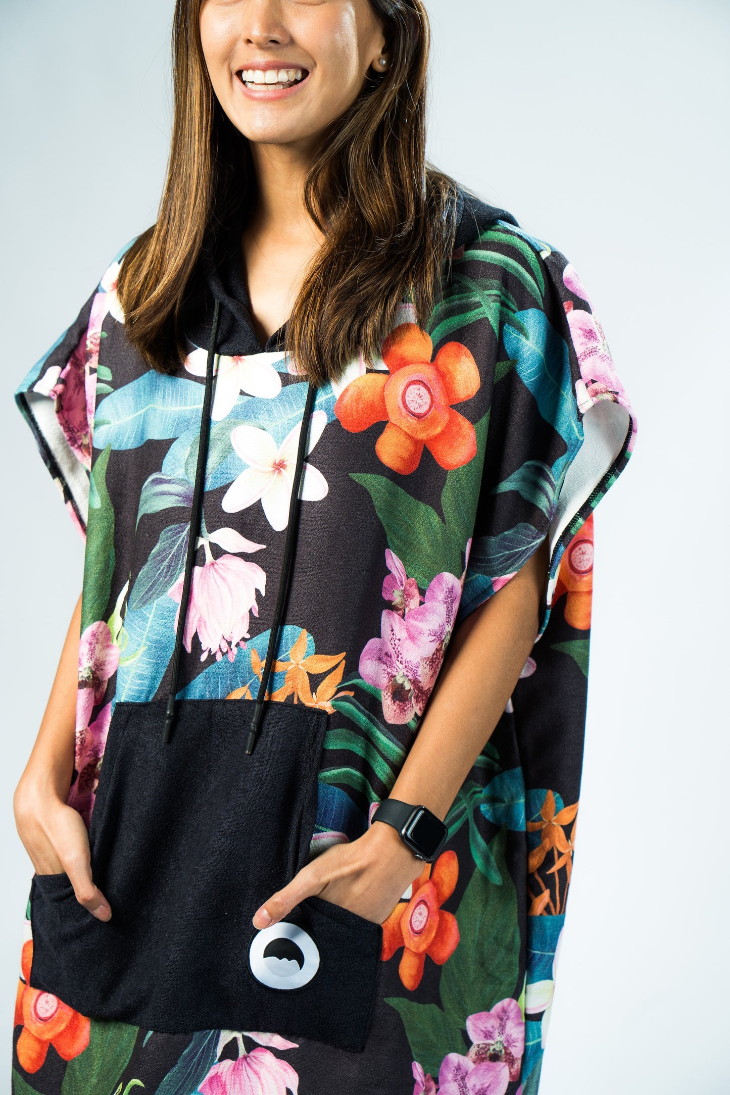 Changing Poncho - Floral