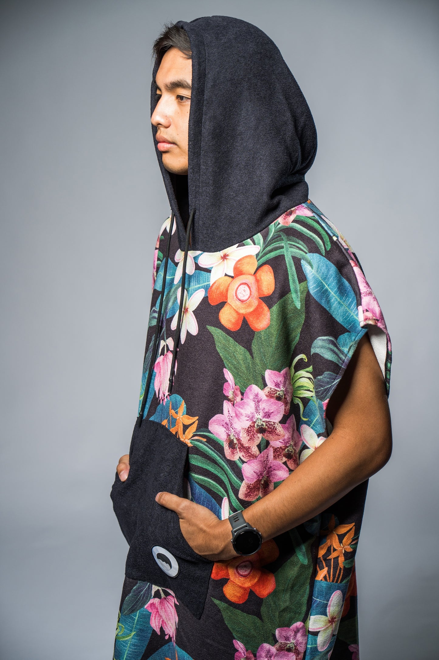 Changing Poncho - Floral