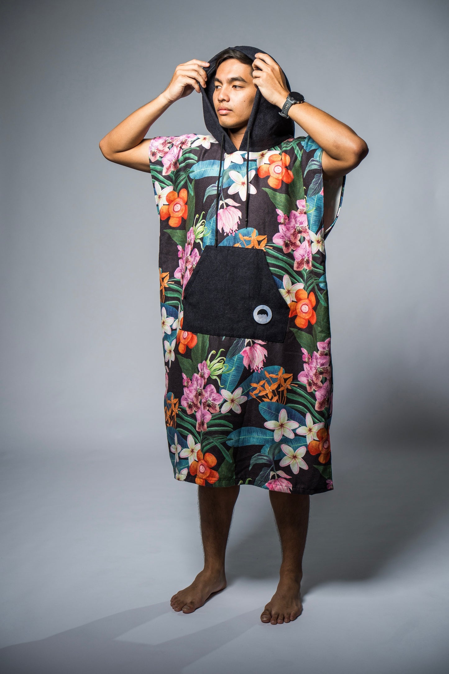 Changing Poncho - Floral